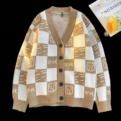 Lässiger Pullover aus Strick für Herren.