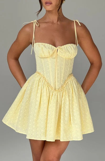 Sommer-Kleid, rückenfrei