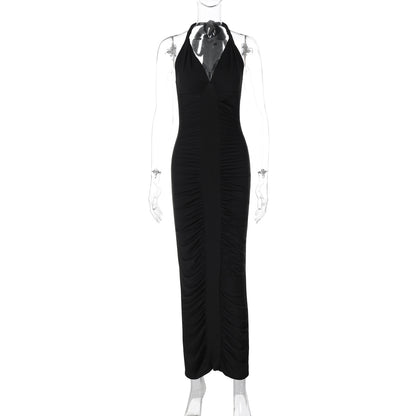 Elegantes Neckholder-Abendkleid