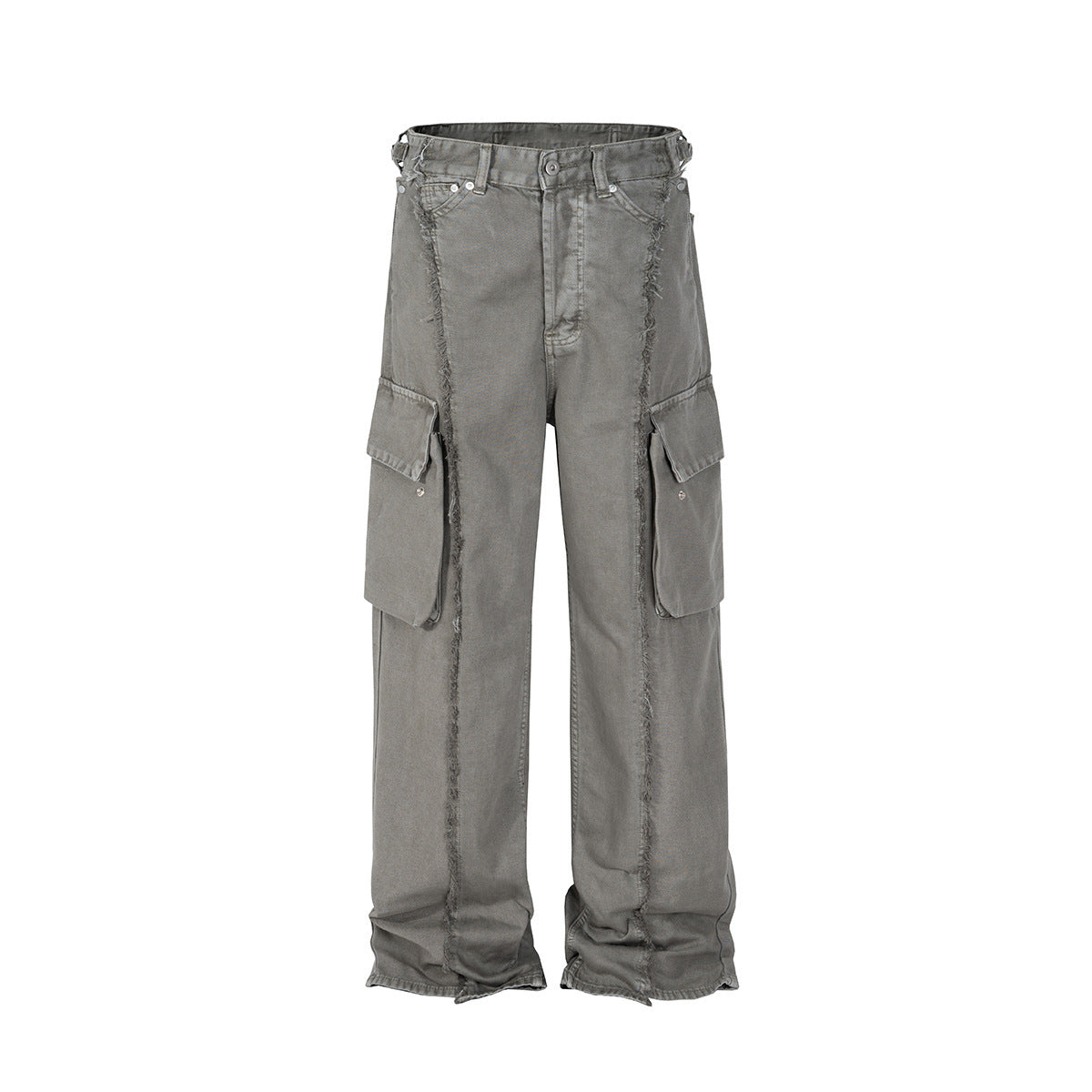 High Street American Stitching Cargo Jeans locker