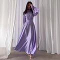 Fitted long-sleeved dress