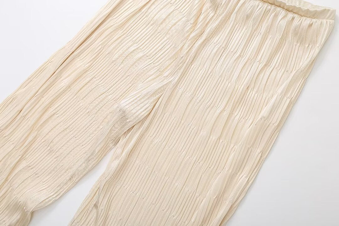 Women's Fashion Camisole Trousers Casual Suit