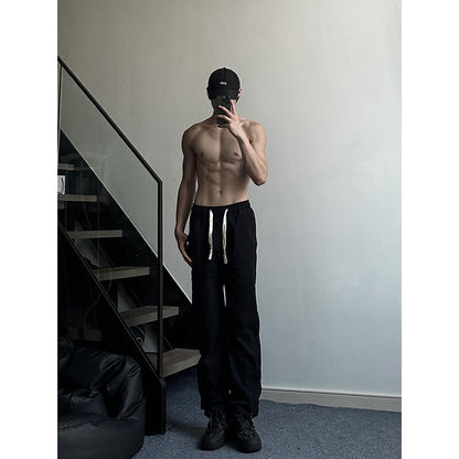 Elastischer Bund Jeans Amerikanisch All-Matching
