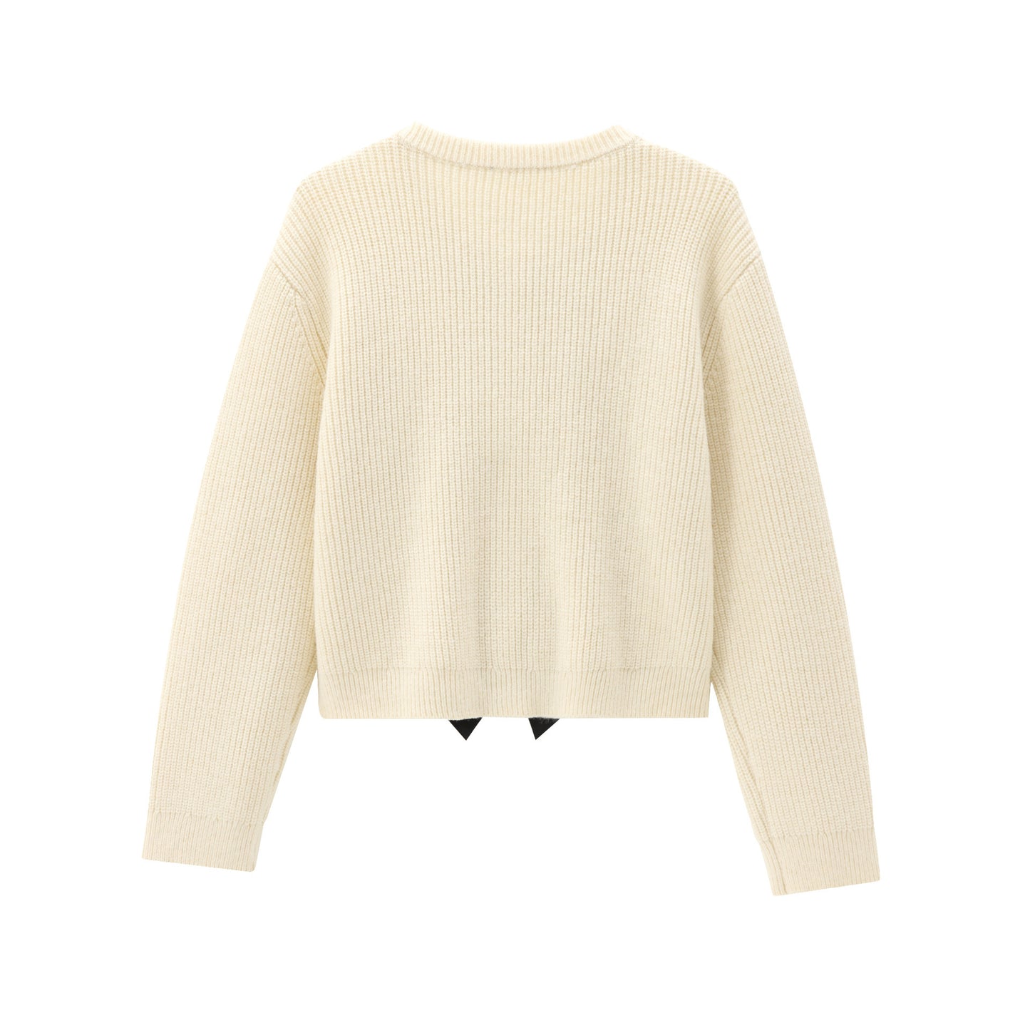 Modische Weiche Slim-Fit Rundhals Langarm Strickjacke
