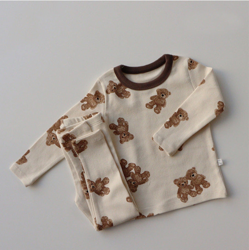 Jungen und Mädchen Baby Hauskleidung Anzug