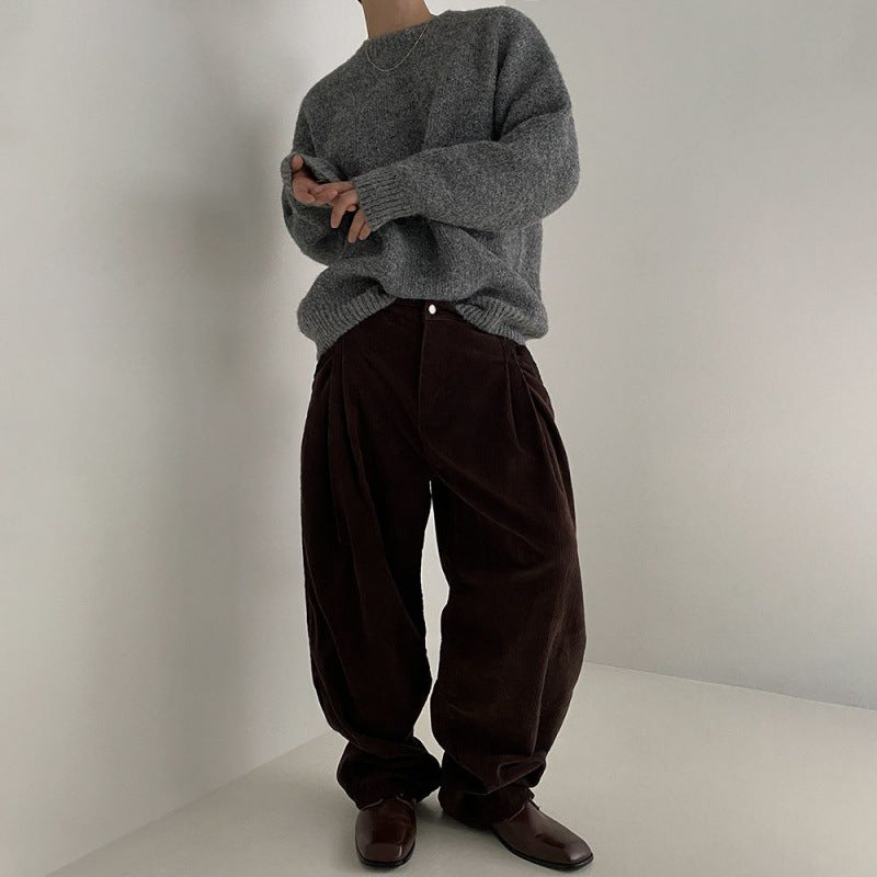 Strickpullover für Herren im trendigen, lässigen Stil