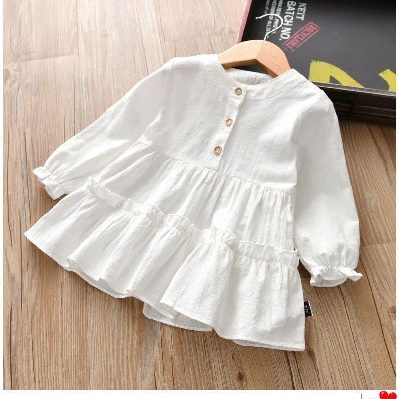 Kinderhemd im Baby-Westernstil, als Kleid gestaltet