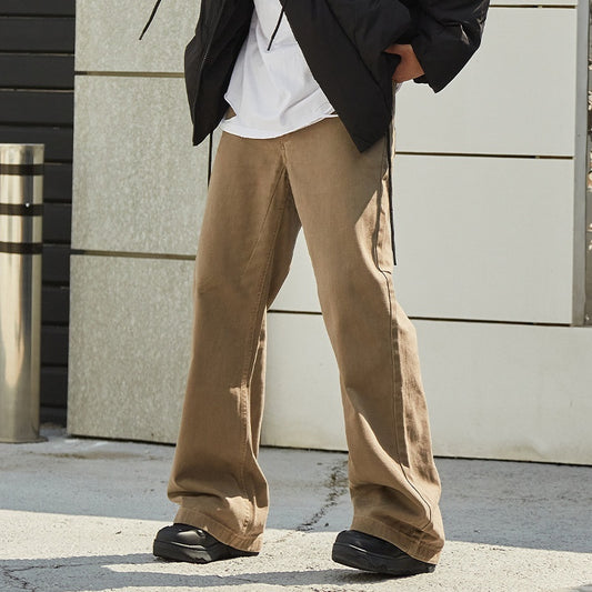 New American Style Retro Hong Kong Style Japanische Lose Gerade Jeans für Männer