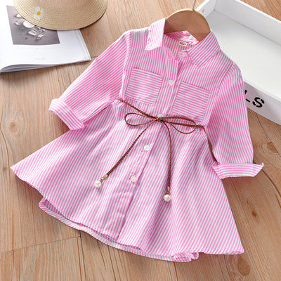 Kinderhemd im Baby-Westernstil, als Kleid gestaltet