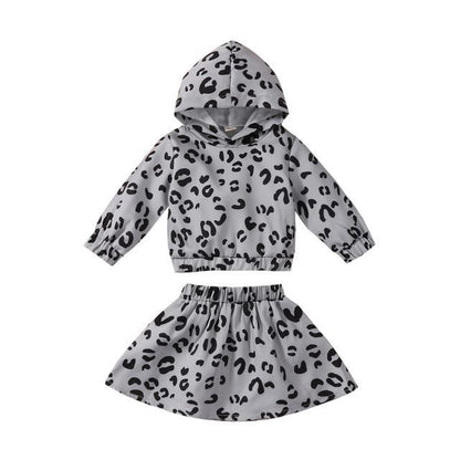 Leoparden-Print Kinder-Set