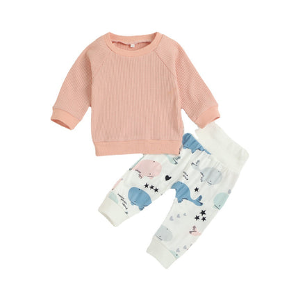 Baby Lace Long Sleeve Jumpsuit Suit