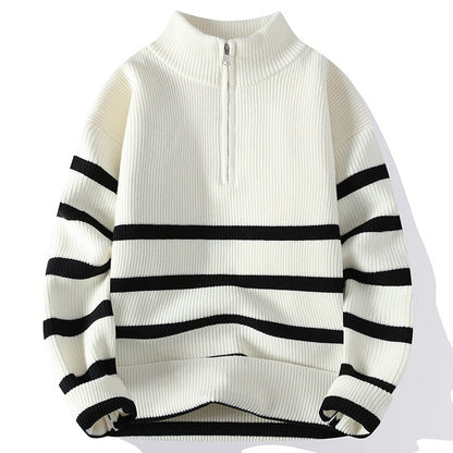 Winter-Neuheit, lockerer Pullover aus Strick, als Basis-Strickbekleidung