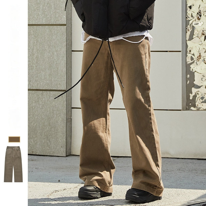 New American Style Retro Hong Kong Style Japanische Lose Gerade Jeans für Männer