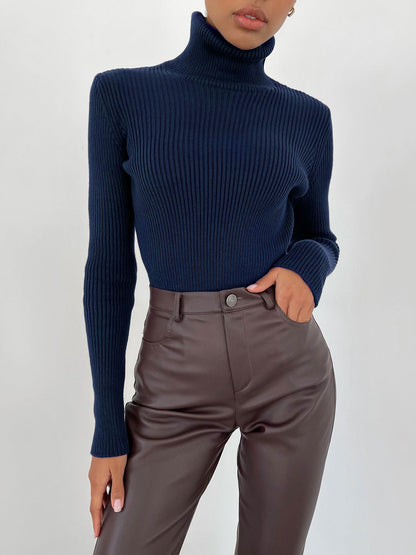 Roll kragen pullover Bottom Shirt europäisch und amerikanisch