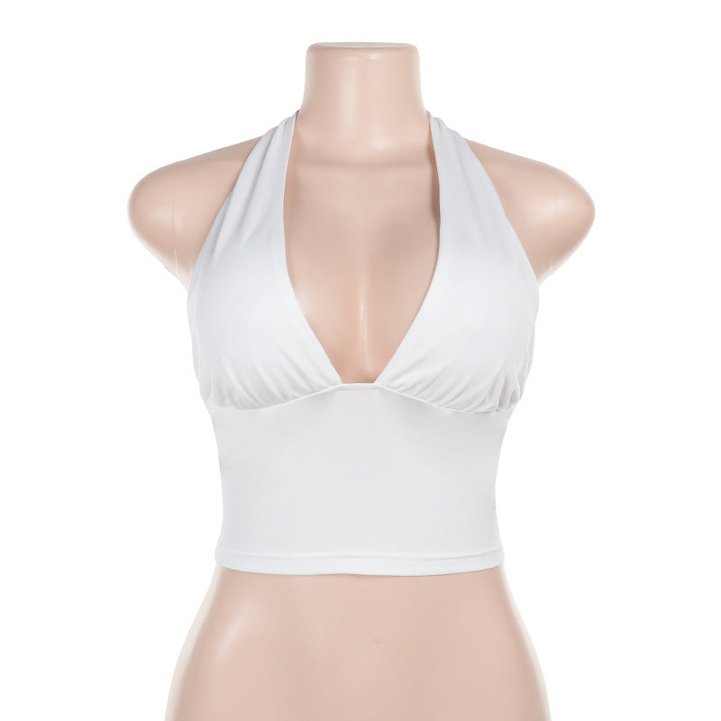 Einfaches Sommer-Top für Damen im Hot-Girl-Stil