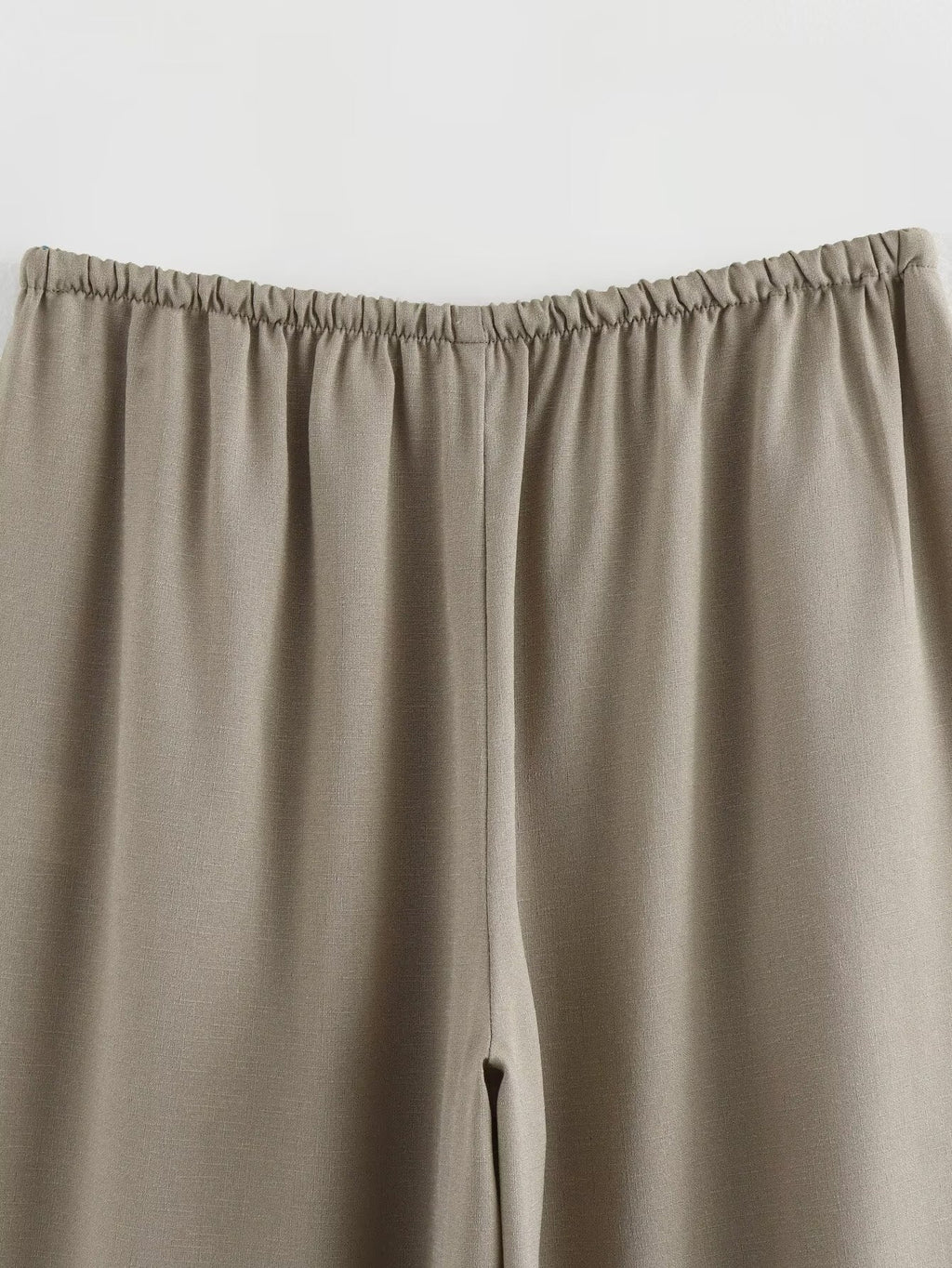 Texture Double Breasted Kimono Top Drawstring Pants Suit