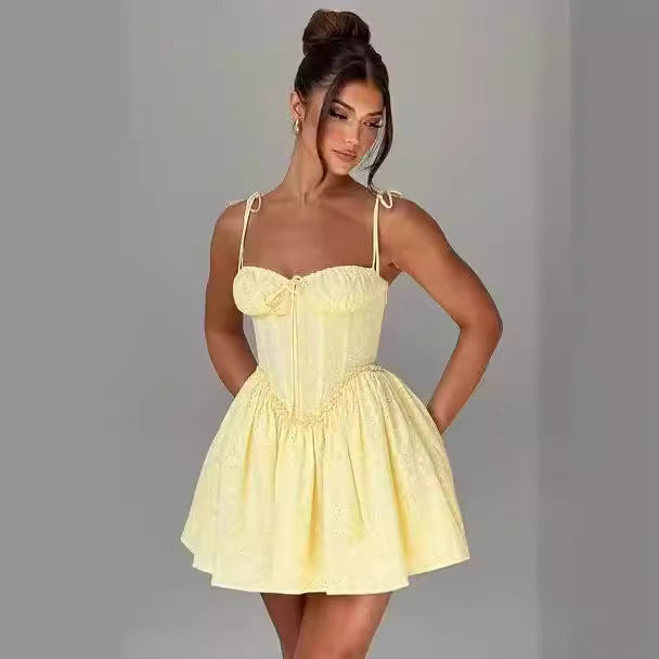 Sommer-Kleid, rückenfrei