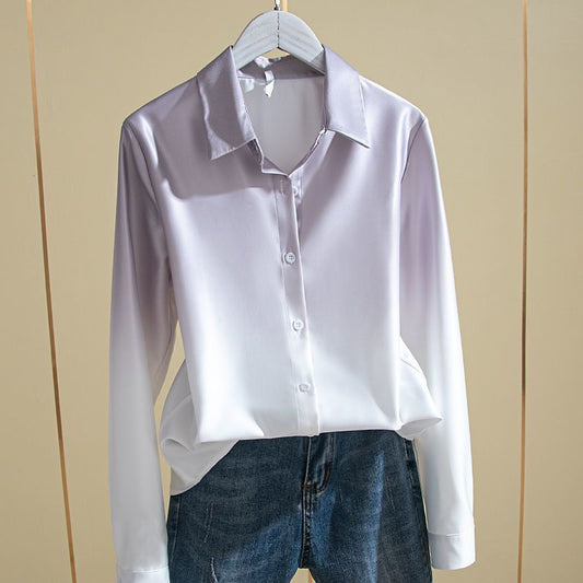 Persönlichkeit Steigung Alters reduzierung Western Style Shirt Lady