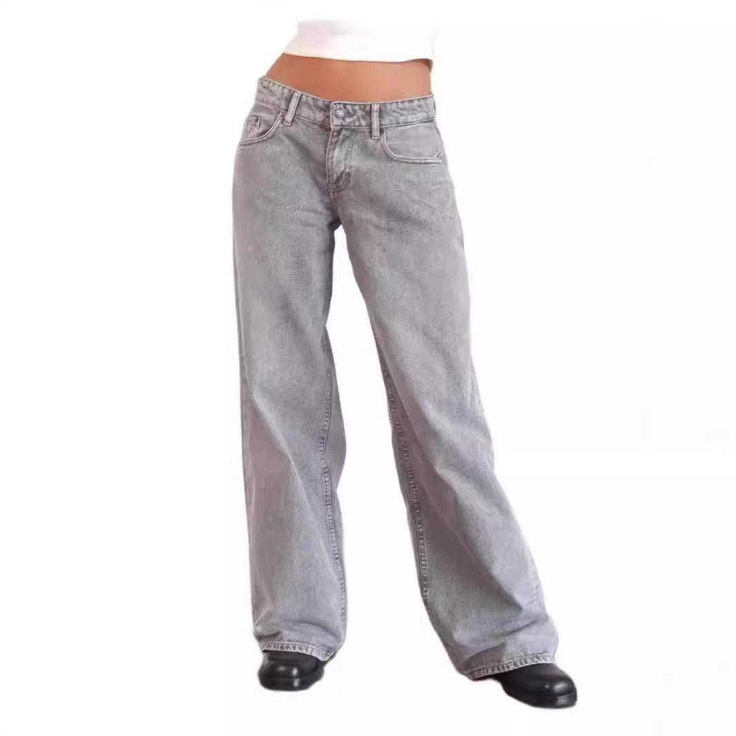 Jeans pants for women with wide legs