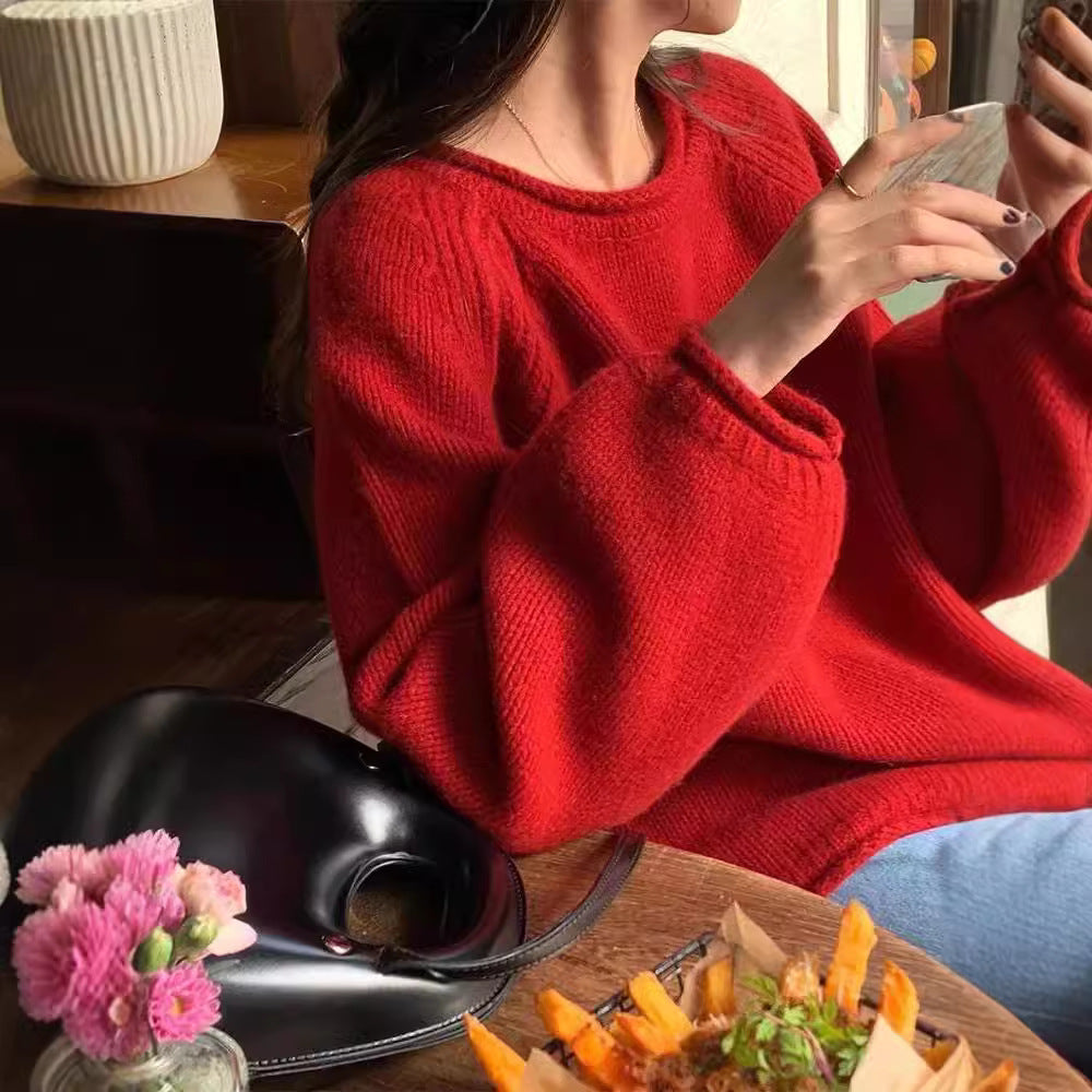 New Korean Style Gentle Pullover Top