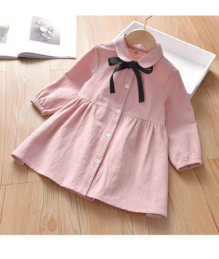 Kinderhemd im Baby-Westernstil, als Kleid gestaltet