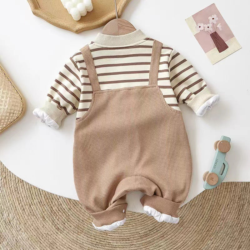 Neugeborenes Baby Kleidung Baby Strampler Langarm Super Süßer Einteiler Romper