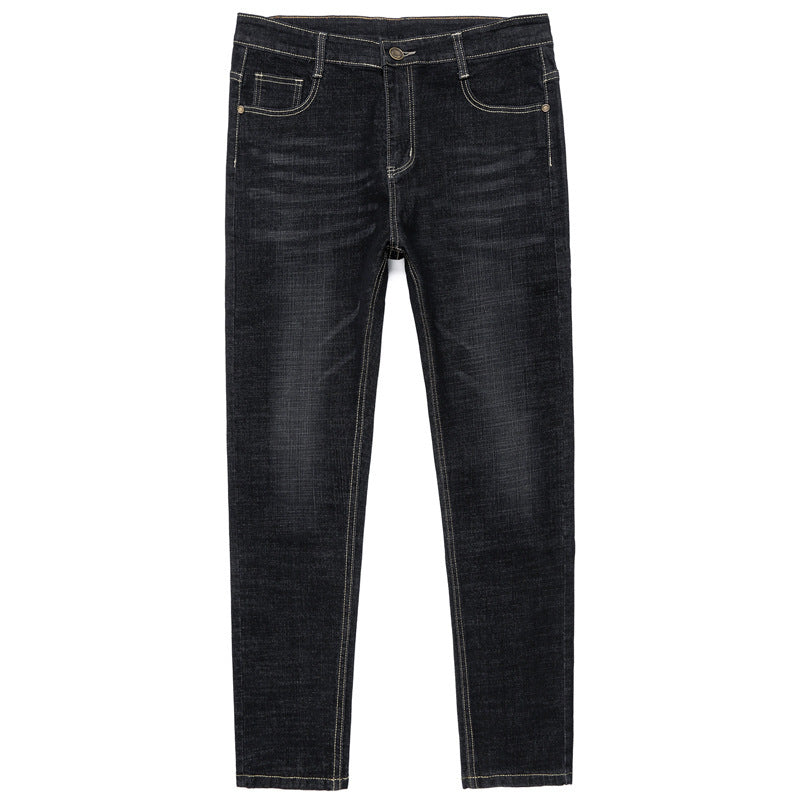 Sommer dünne Jeans Herren lose gerade