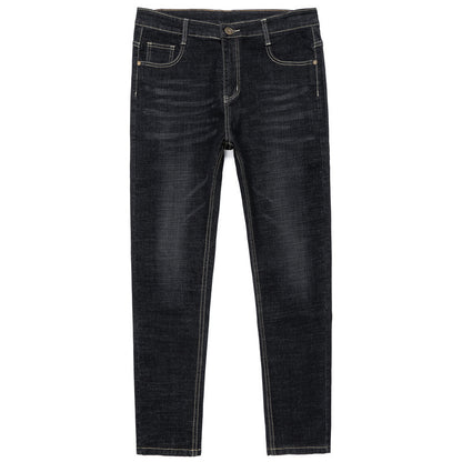 Sommer dünne Jeans Herren lose gerade