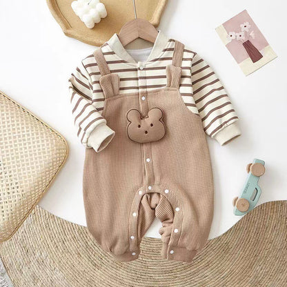 Neugeborenes Baby Kleidung Baby Strampler Langarm Super Süßer Einteiler Romper