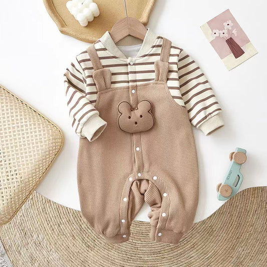 Neugeborenes Baby Kleidung Baby Strampler Langarm Super Süßer Einteiler Romper