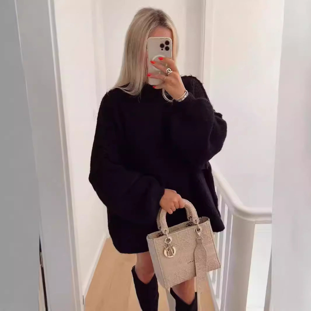 Lockerer Pullover in Übergröße