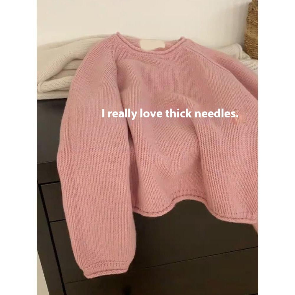 New Korean Style Gentle Pullover Top