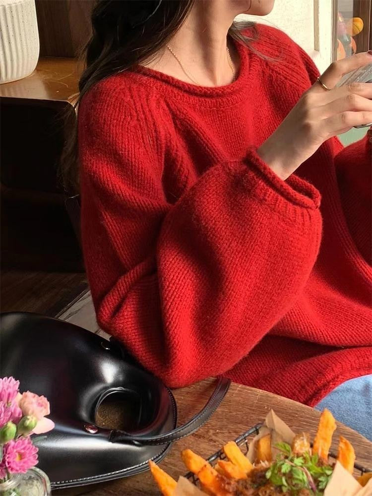 New Korean Style Gentle Pullover Top