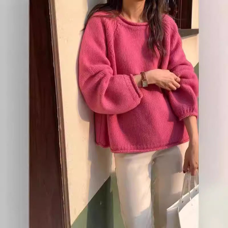 New Korean Style Gentle Pullover Top