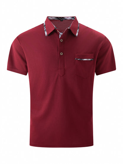 Europäische und amerikanische Revers-T-Shirt Polo-Shirt
