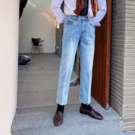 Herren Slim Jeans Match The British Retro