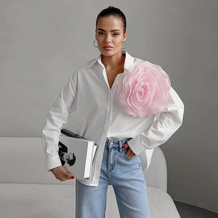 Mode Polo Kragen Mesh Fliege Hemd