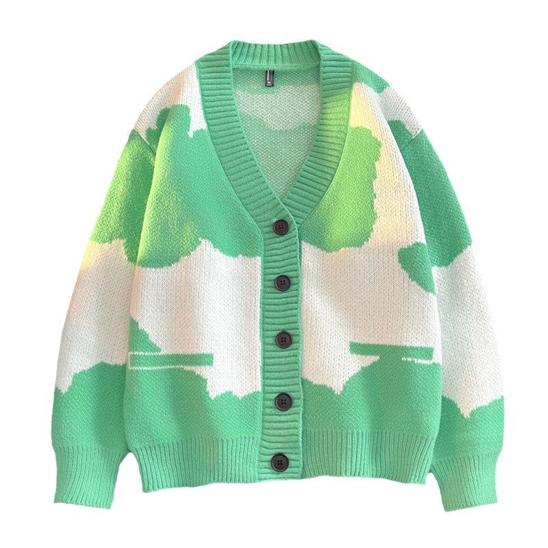 Lässiger Pullover aus Strick für Herren.