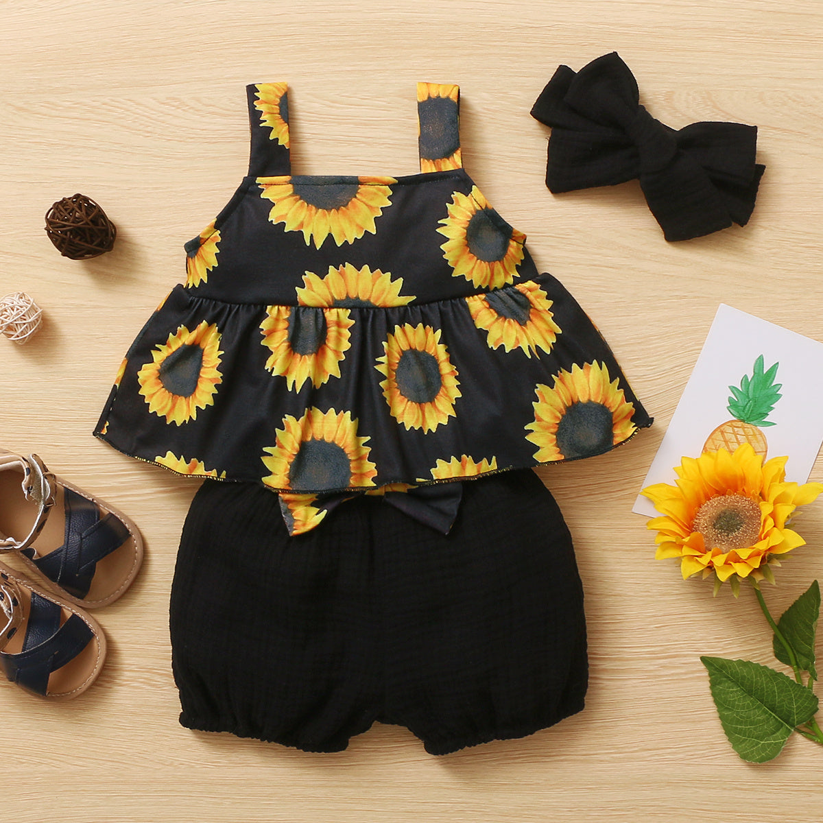 Newborn Baby Girl Summer Clothes Cute