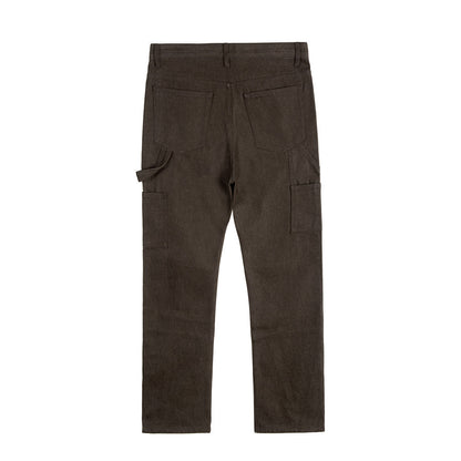 Drucklinien Denim gerade Jeans Herren Slim Fit Beine