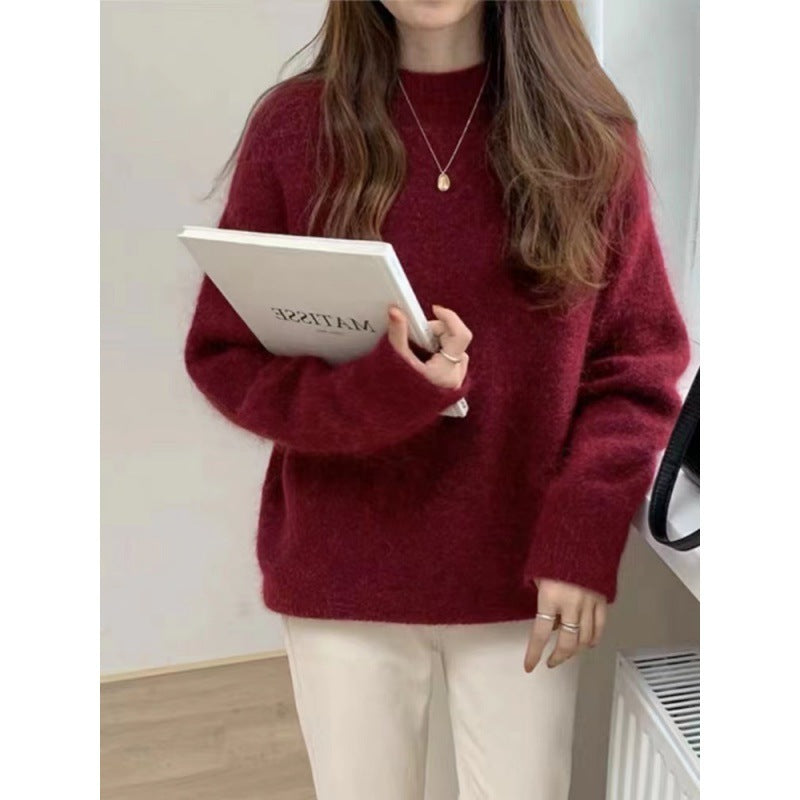 Damen Langarm Pullover