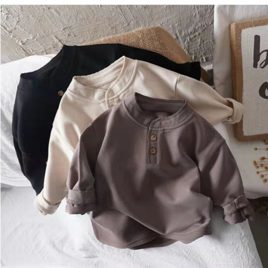 Baby Baumwolljacke T-Shirt für Jungen und Mädchen