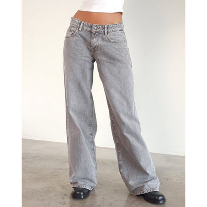 Jeans pants for women with wide legs