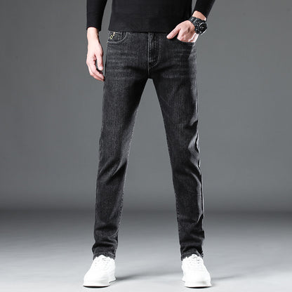 Lose Jeans für Männer elastisch vier Jahreszeiten