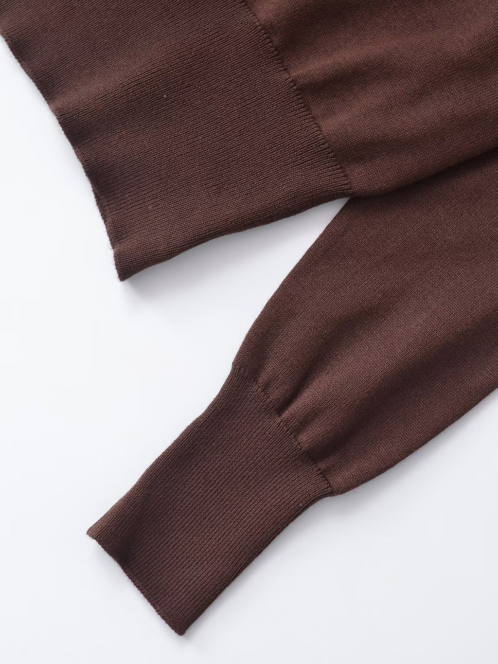 Modische Wollmischung Strickjacke